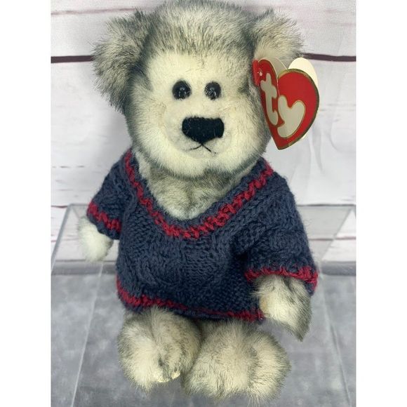Ty Beanie Babies Fairbanks Land of‎ the Midnight Sun 1993 Plush Stuffed Bear - Picture 3 of 7